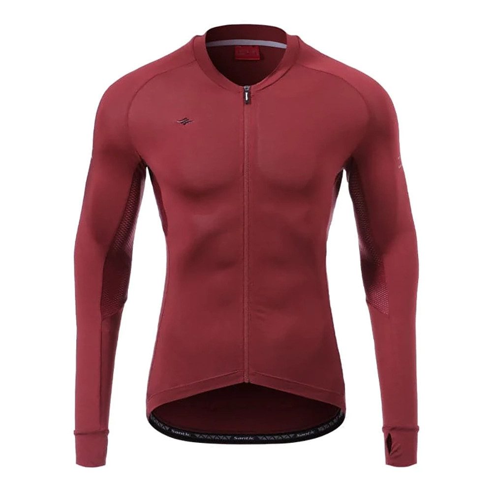 SANTIC Radtrikot Herren Awani II Langarmtrikot