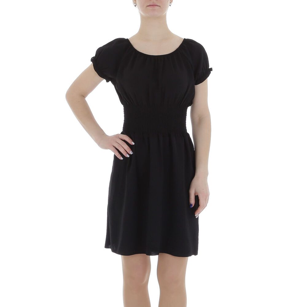 Ital-Design Sommerkleid Damen Freizeit (86164466) Kreppoptik/gesmokt günstig online kaufen