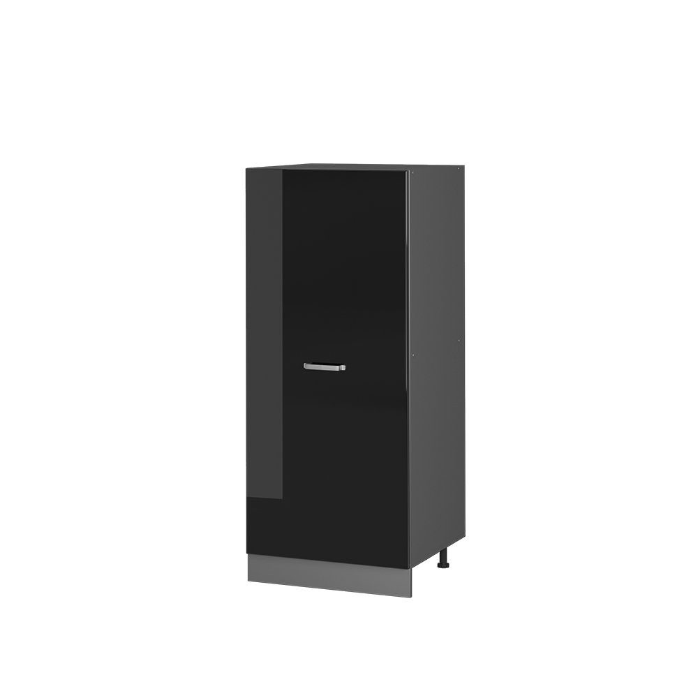 Vicco Hochschrank R-Line, Schwarz Hochglanz/Anthrazit, 60 günstig online kaufen