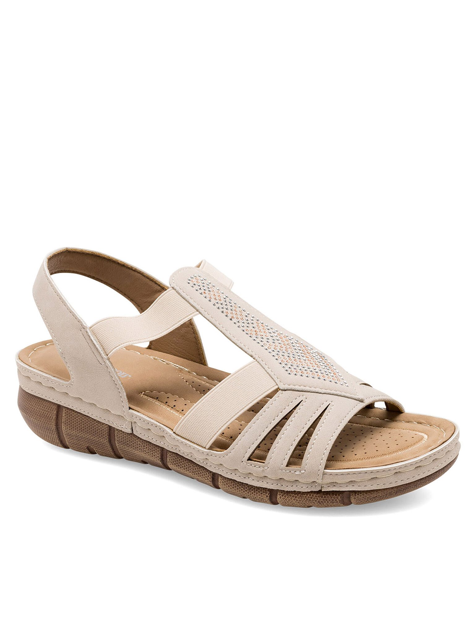 Clara Barson Sandalen WYL0510-03 Beige Sandale günstig online kaufen