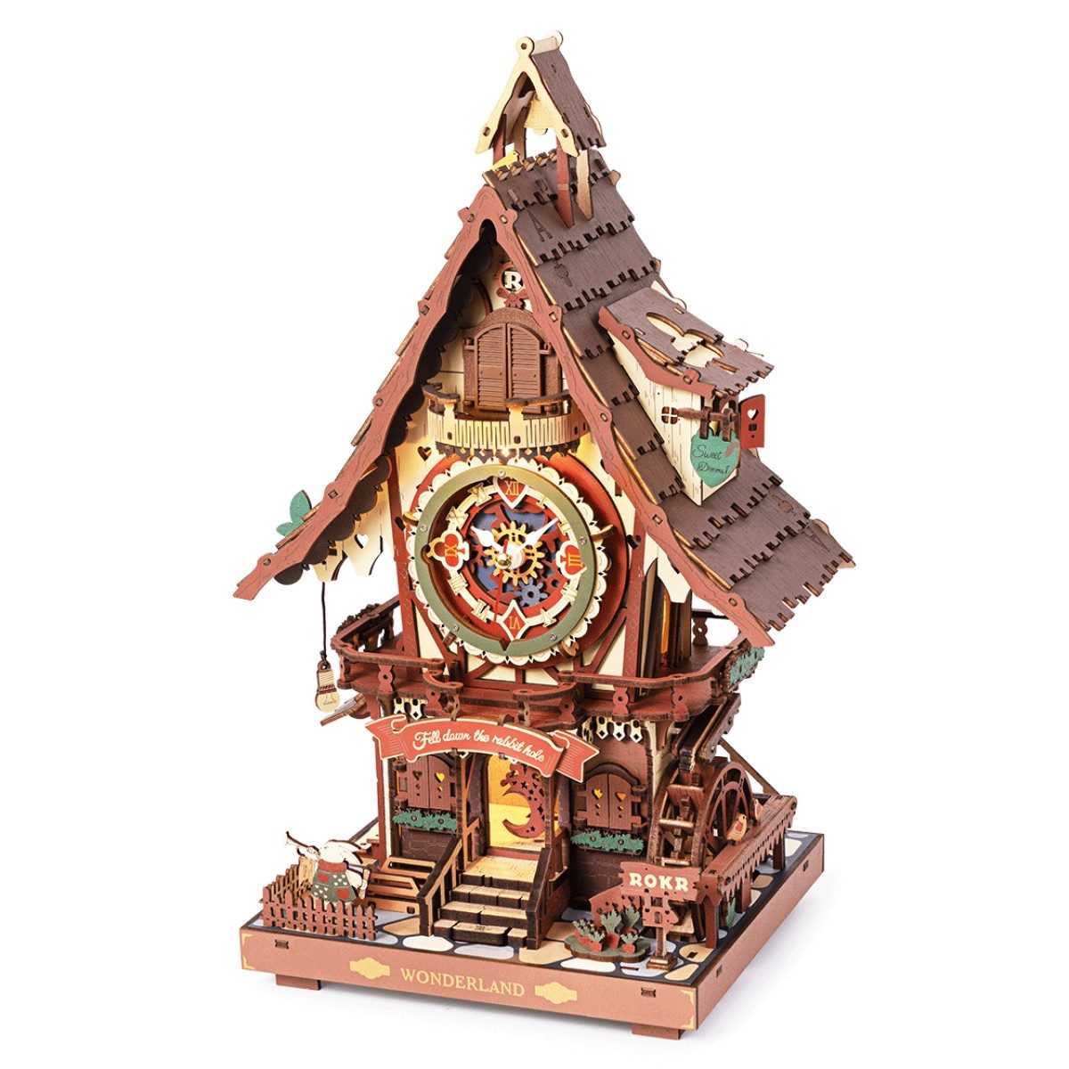 ROKR 3D-Puzzle Kuckucksuhr, 435 Puzzleteile günstig online kaufen