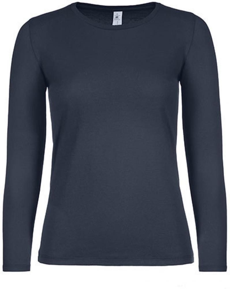B&C Langarmshirt Damen T-Shirt #E150 Long Sleeve