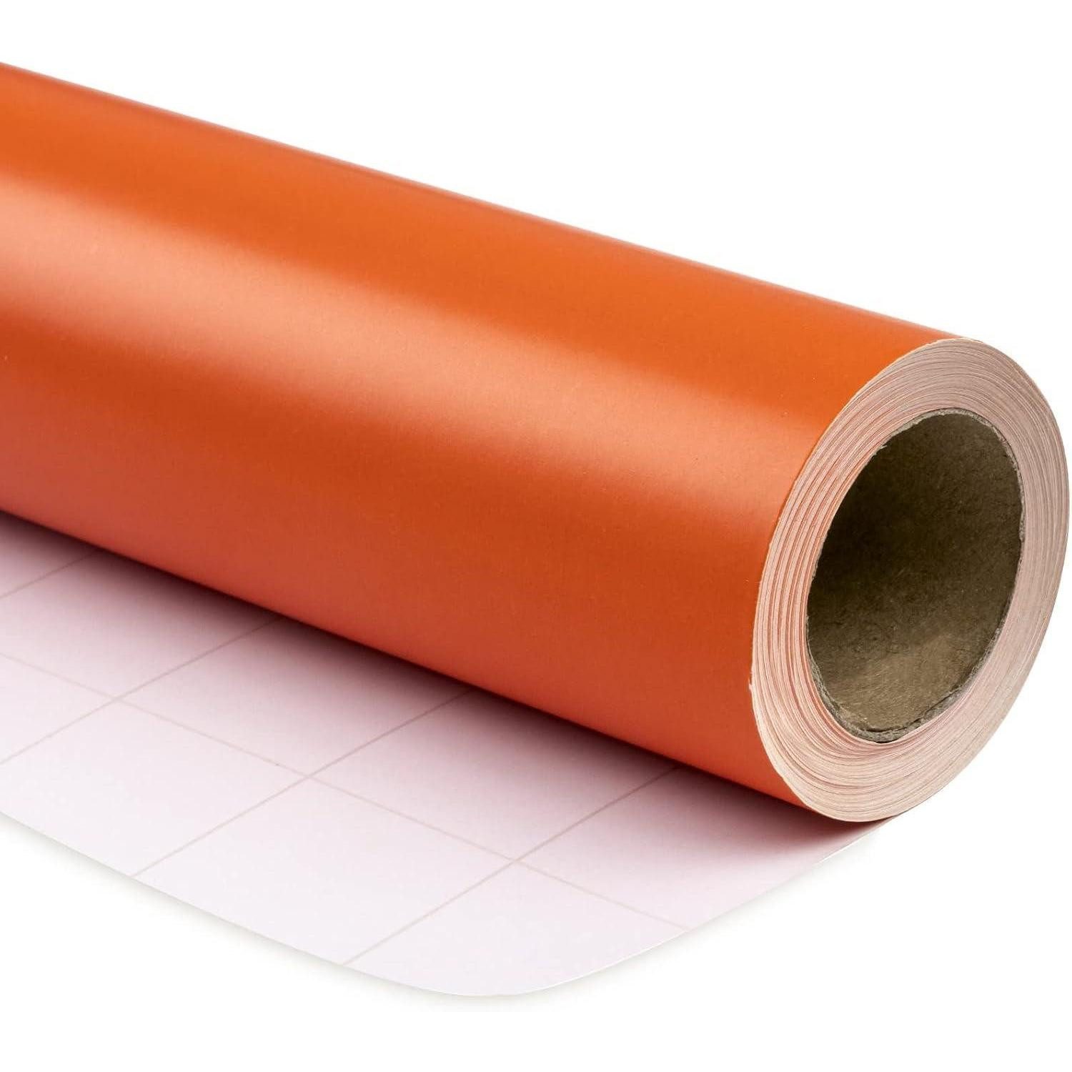LuxusKollektion Geschenkpapier Geschenkpapier Mini Rolle Halloween Hochzeit Geburtstag Orange
