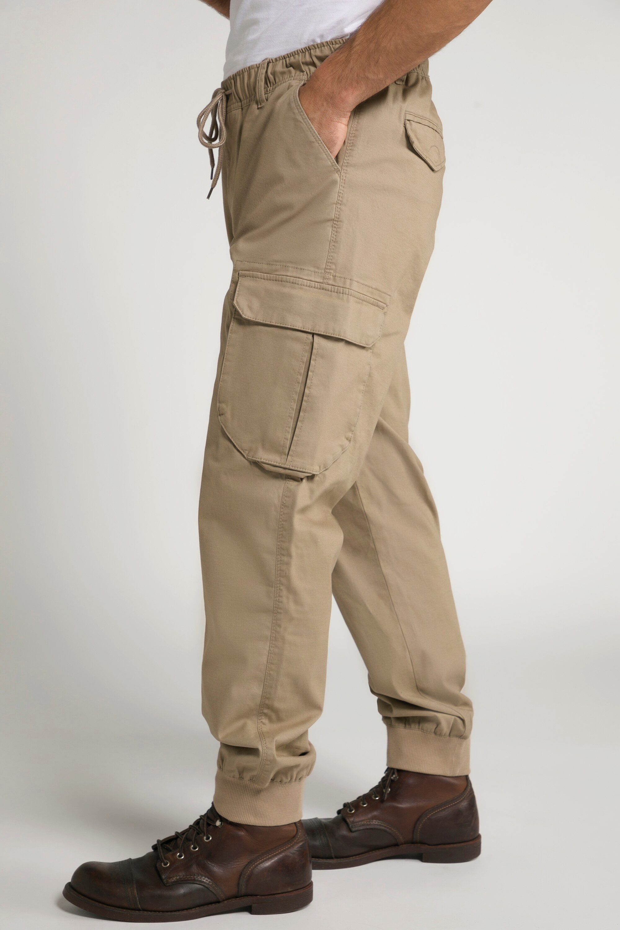 JP1880 Cargohose Cargohose FLEXNAMIC® viele Taschen Modern Fit