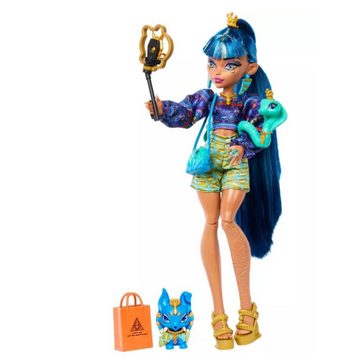 Mattel® Anziehpuppe Monster High Faboolous Pets Cleo de Nile Doll Puppe