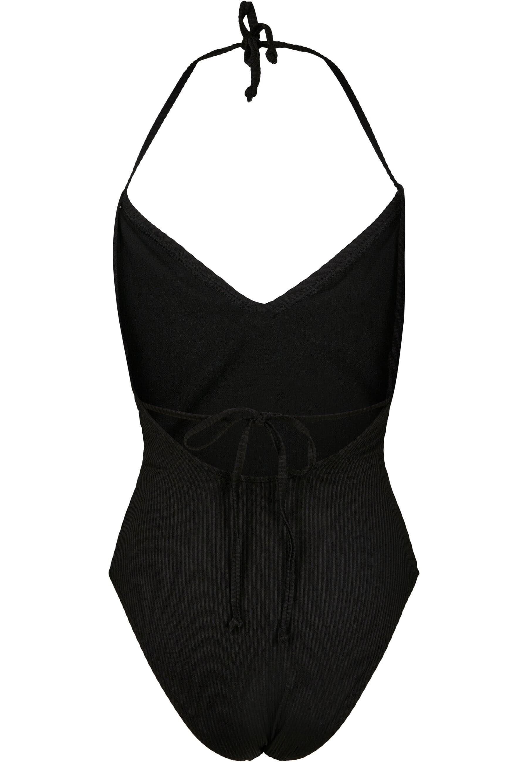 URBAN CLASSICS Monokini Urban Classics Damen Ladies Rib Swimsuit günstig online kaufen