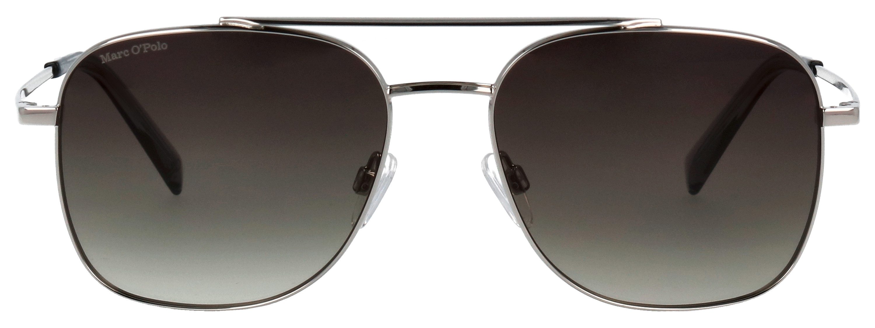 Marc O'Polo Sonnenbrille Modell 505126 Form Pilot, Logoschriftzug auf Bügel, Metallfassung
