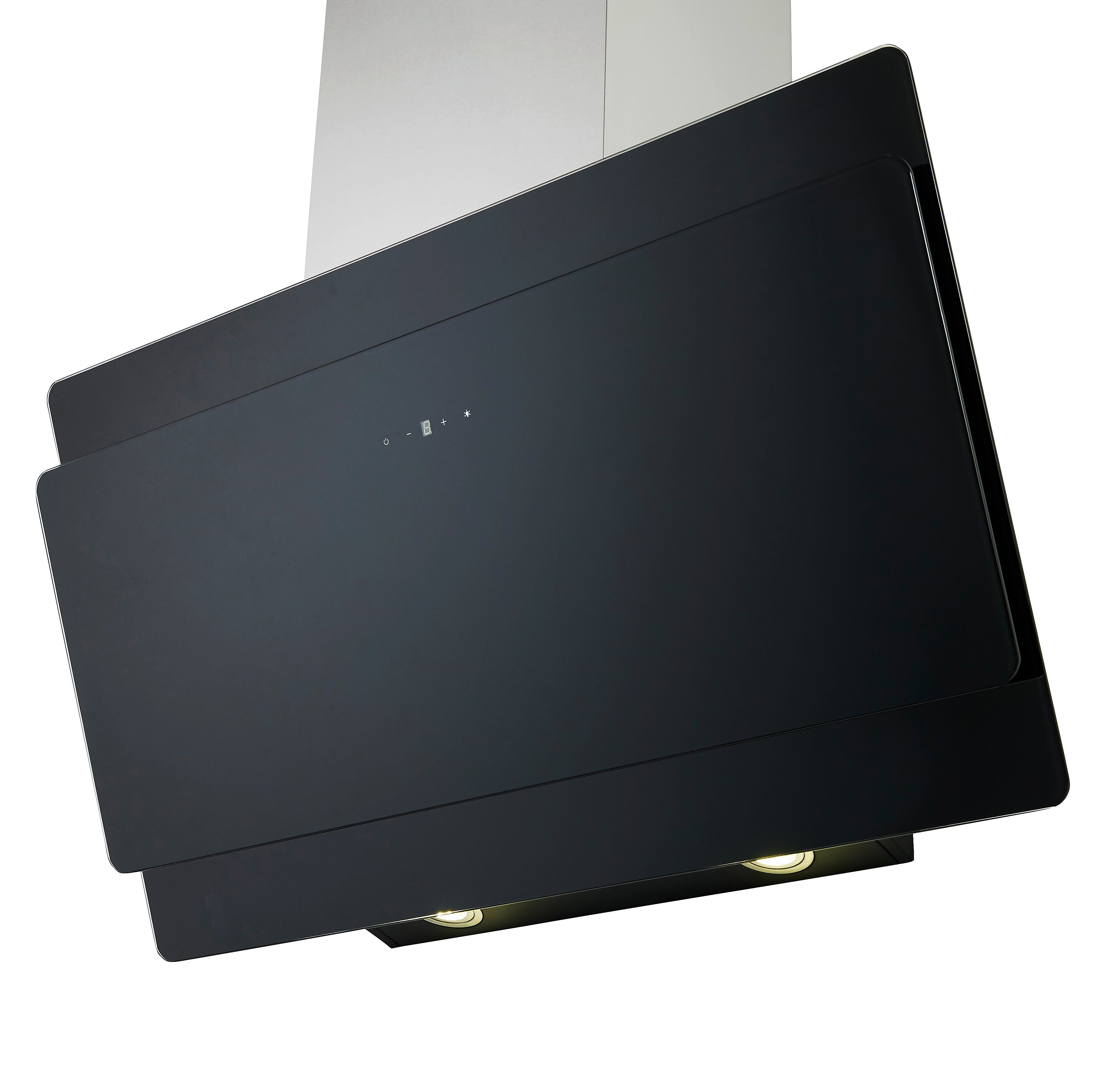 PKM Kopffreihaube S3-90 ABTZ Dunstabzugshaube schwarze Glasfront LED-Beleuchtung 90 cm S3-90 ABTZ Dunstabzugshaube schwarze Glasfront LED-Beleuchtung 90 cm