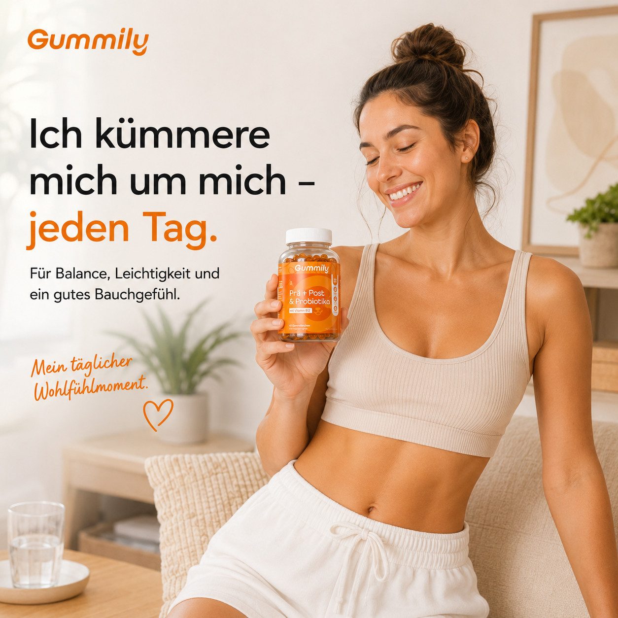 Gummily® Post, Pre & Probio Gummibärchen, 60 St., 2 Monats-Vorrat Probiona Kulturen Komplex