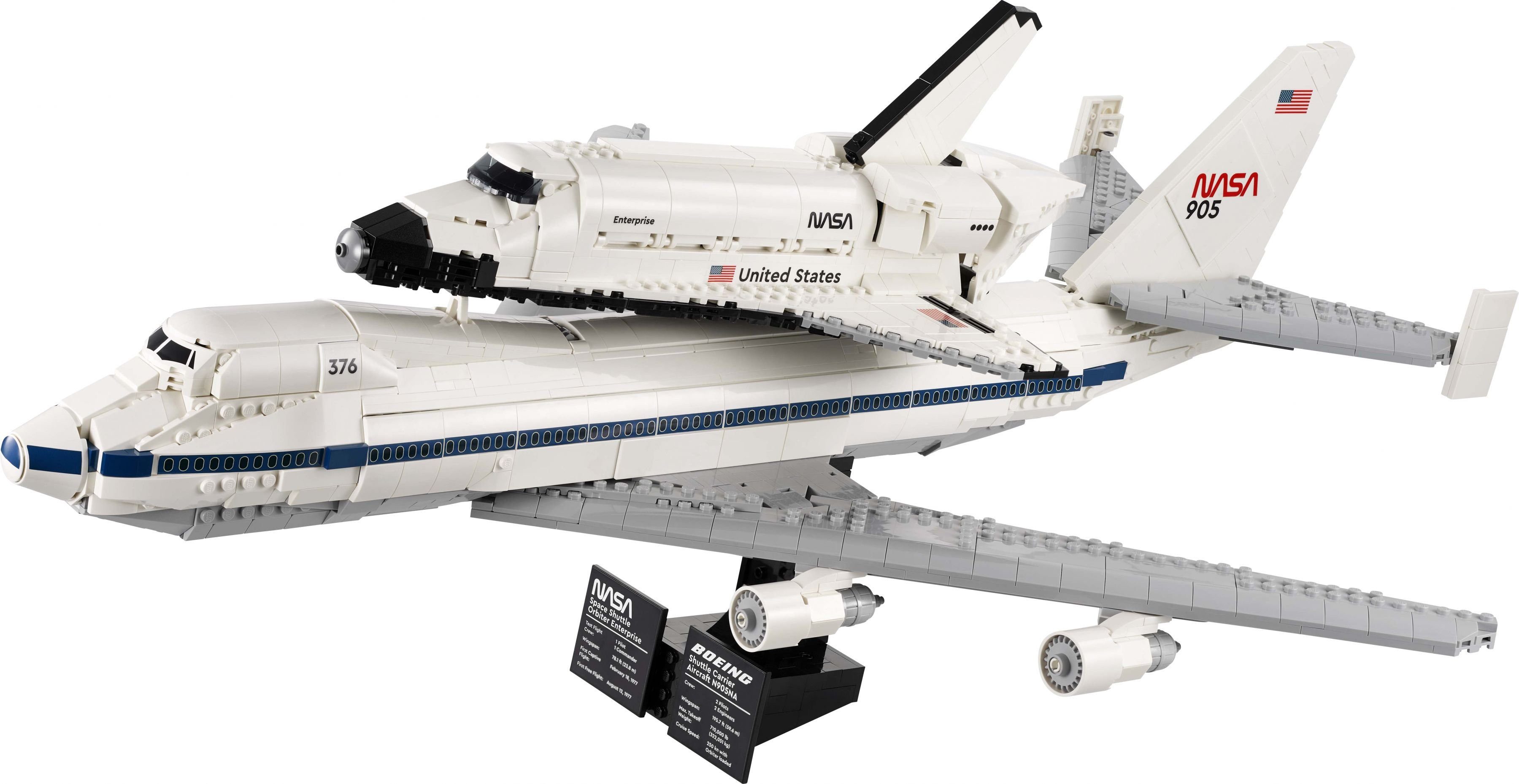 LEGO® Icons 10360 Spaceshuttle-Transport-Jumbo Konstruktionsspielsteine günstig online kaufen