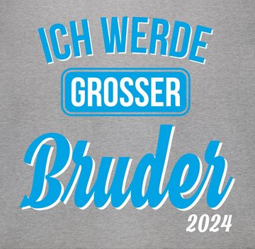 Shirtracer Sweatshirt Ich werde großer Bruder 2024 Großer Bruder