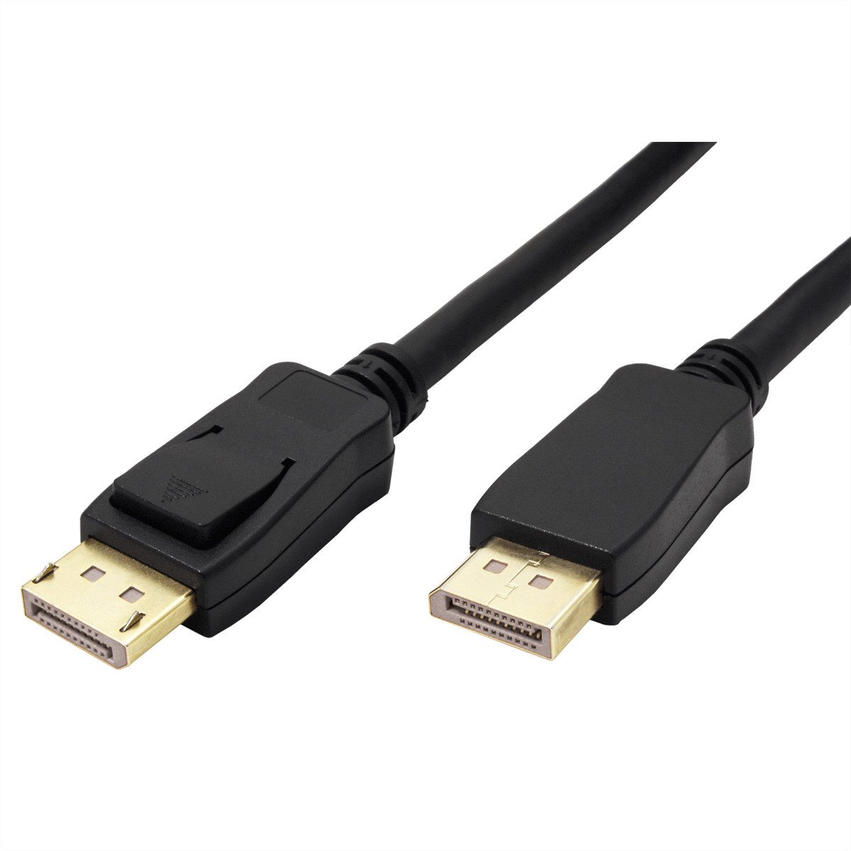 ROLINE GREEN DisplayPort Kabel v2.1 Audio- & Video-Kabel, DisplayPort Männlich (Stecker), DisplayPort Männlich (Stecker) (100.0 cm), 16K@60Hz, 80Gbit/s, UHBR20, DP ST - ST