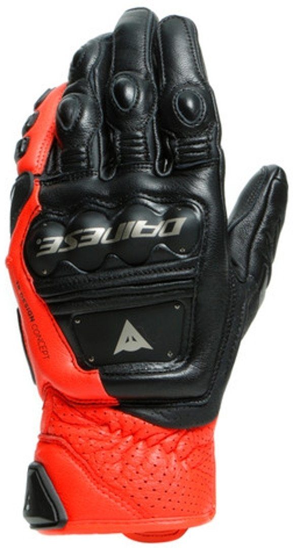 2 Stroke Black/Red Motorradhandschuhe 4 Dainese Motorradhandschuhe