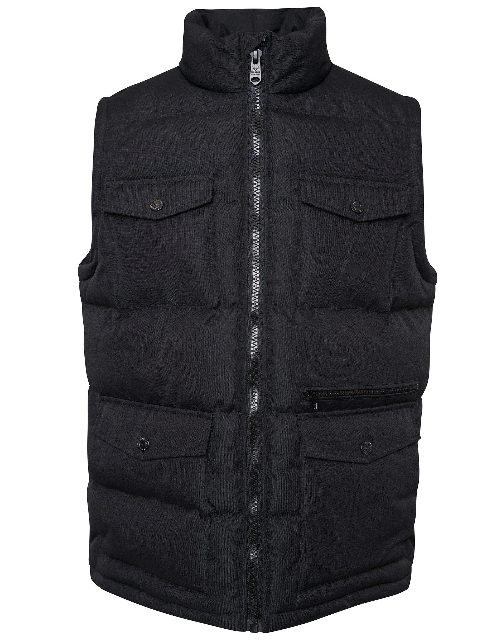 Threadbare Softshellweste Gilet Carver (1-tlg) mit hohem Kragen