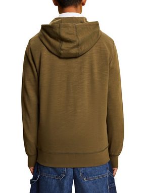 Esprit Sweatshirt Hoodie mit Reißverschluss, 100 % Baumwolle (1-tlg)
