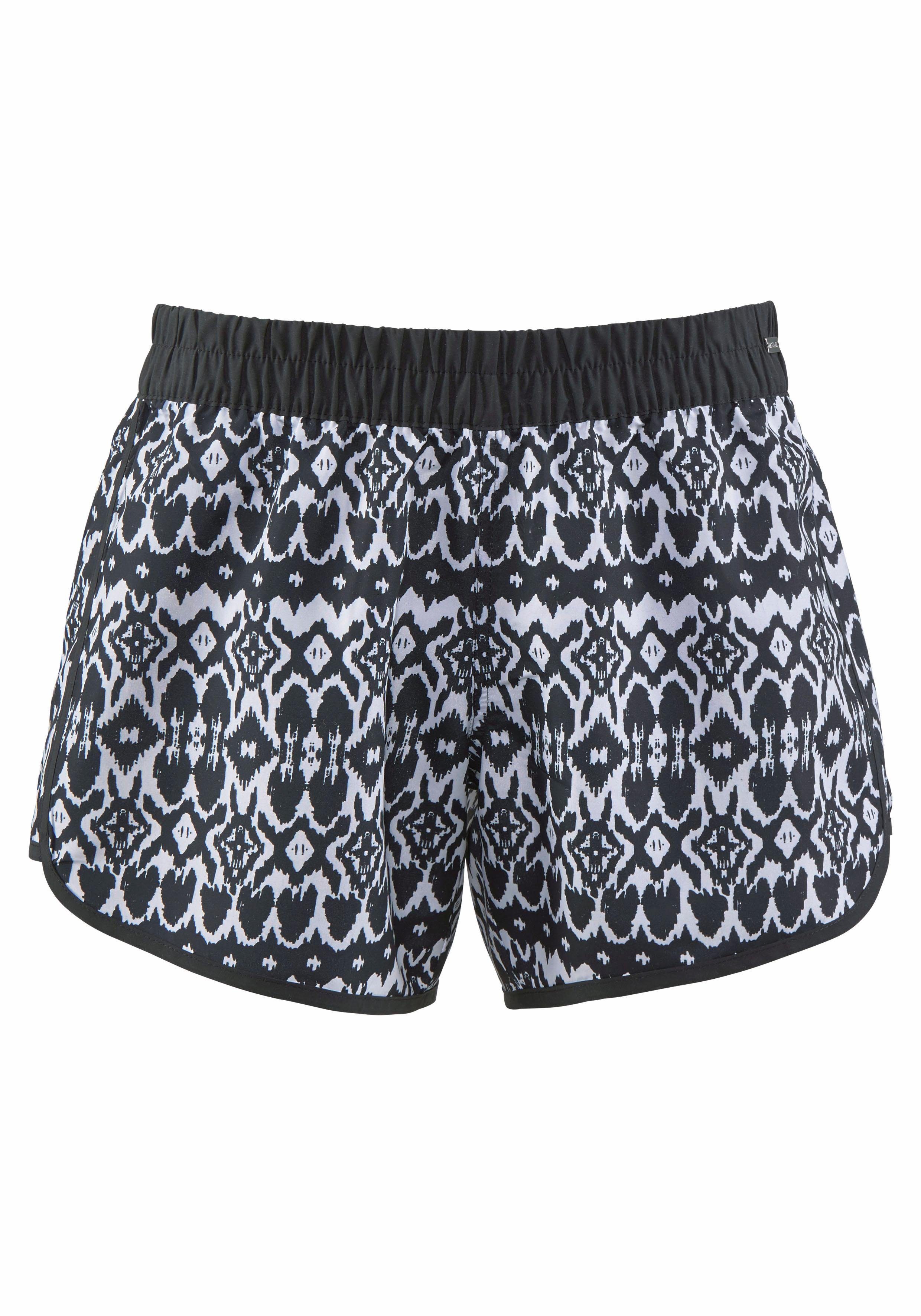 LASCANA Badeshorts im kontrastreichen Alloverprint günstig online kaufen