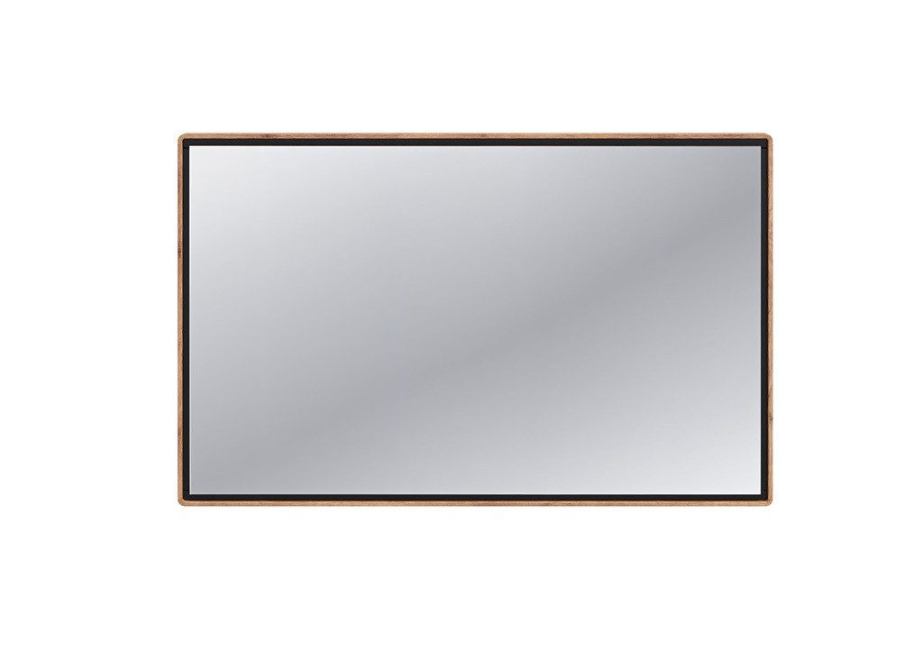 Main Möbel Spiegel Wandspiegel 120x75x5cm "Zarah" Wildeiche geölt günstig online kaufen