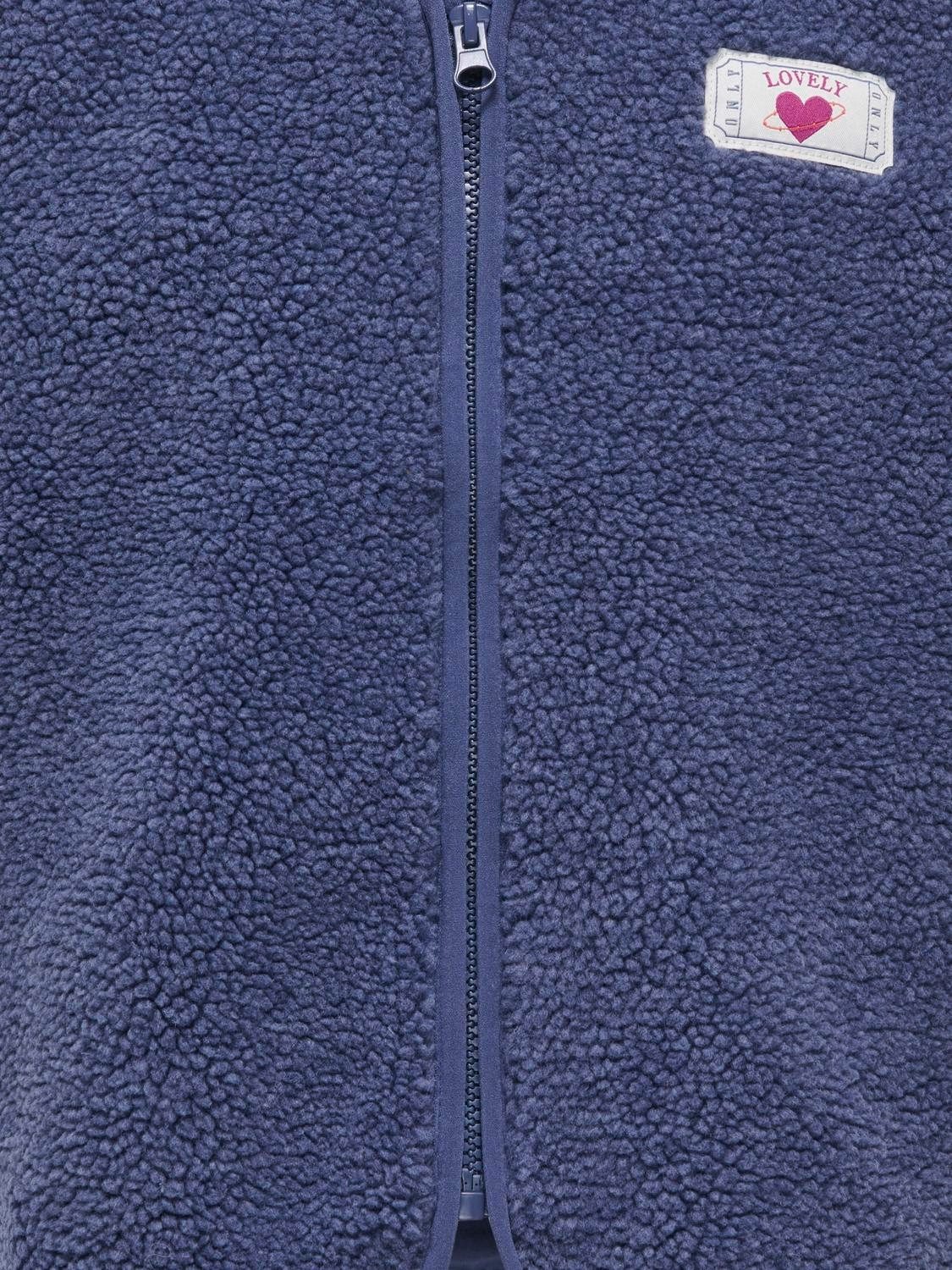 KIDS ONLY Plüschweste Kogbaby Life Teddy Zip Vest Fr Pnt