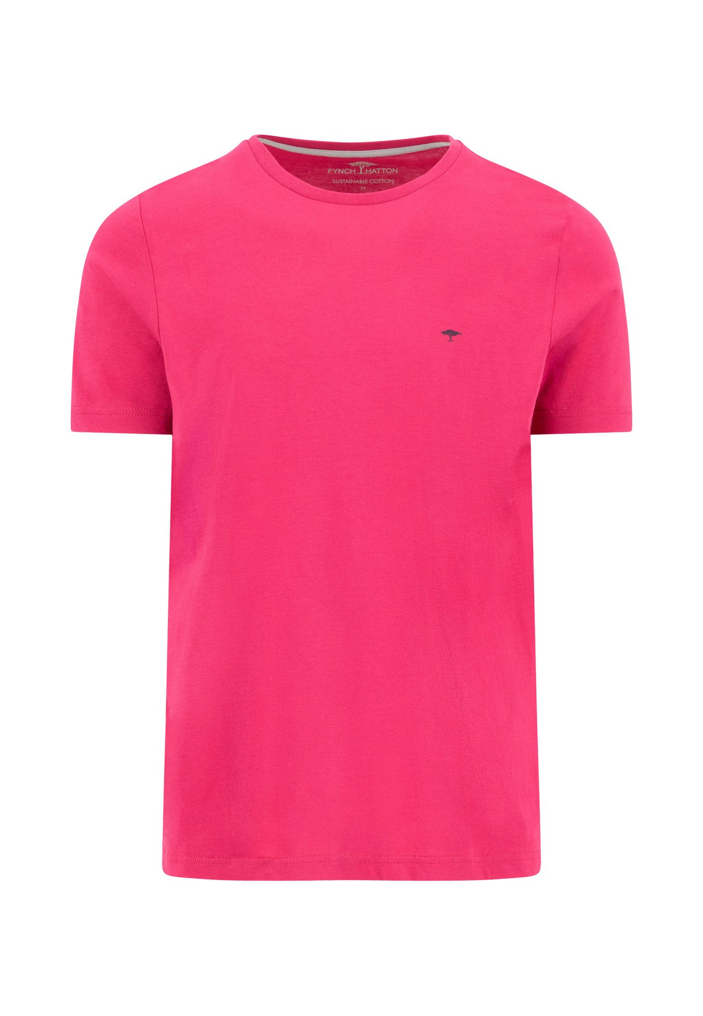FYNCH-HATTON T-Shirt mit Logo-Stickerei