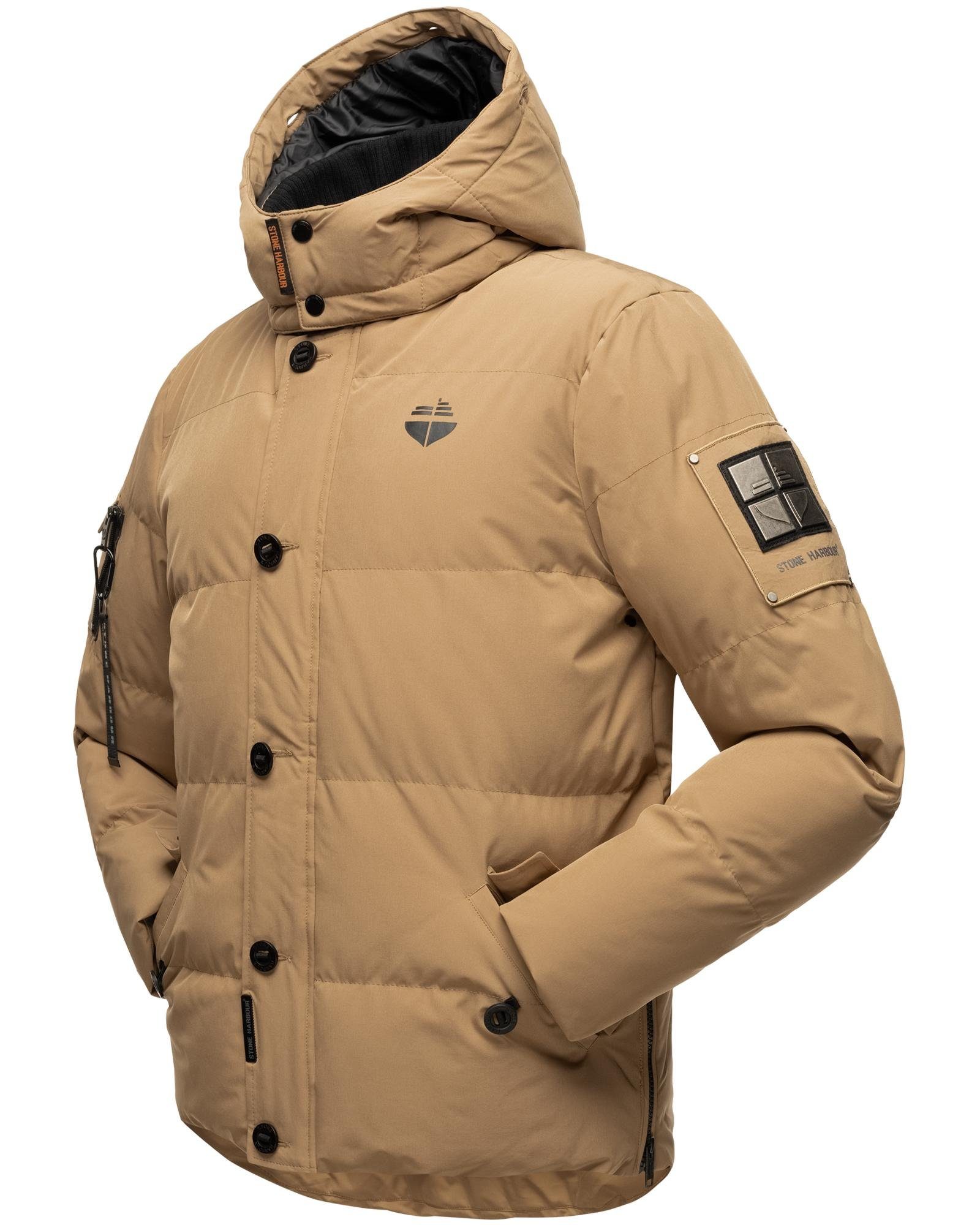 Stone Harbour Winterjacke Halvaar stylischer Winterparka mit abnehmbarer Kapuze