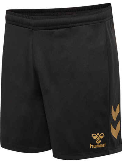 hummel Shorts E24C LTD Poly Short Women BLACK/GOLD