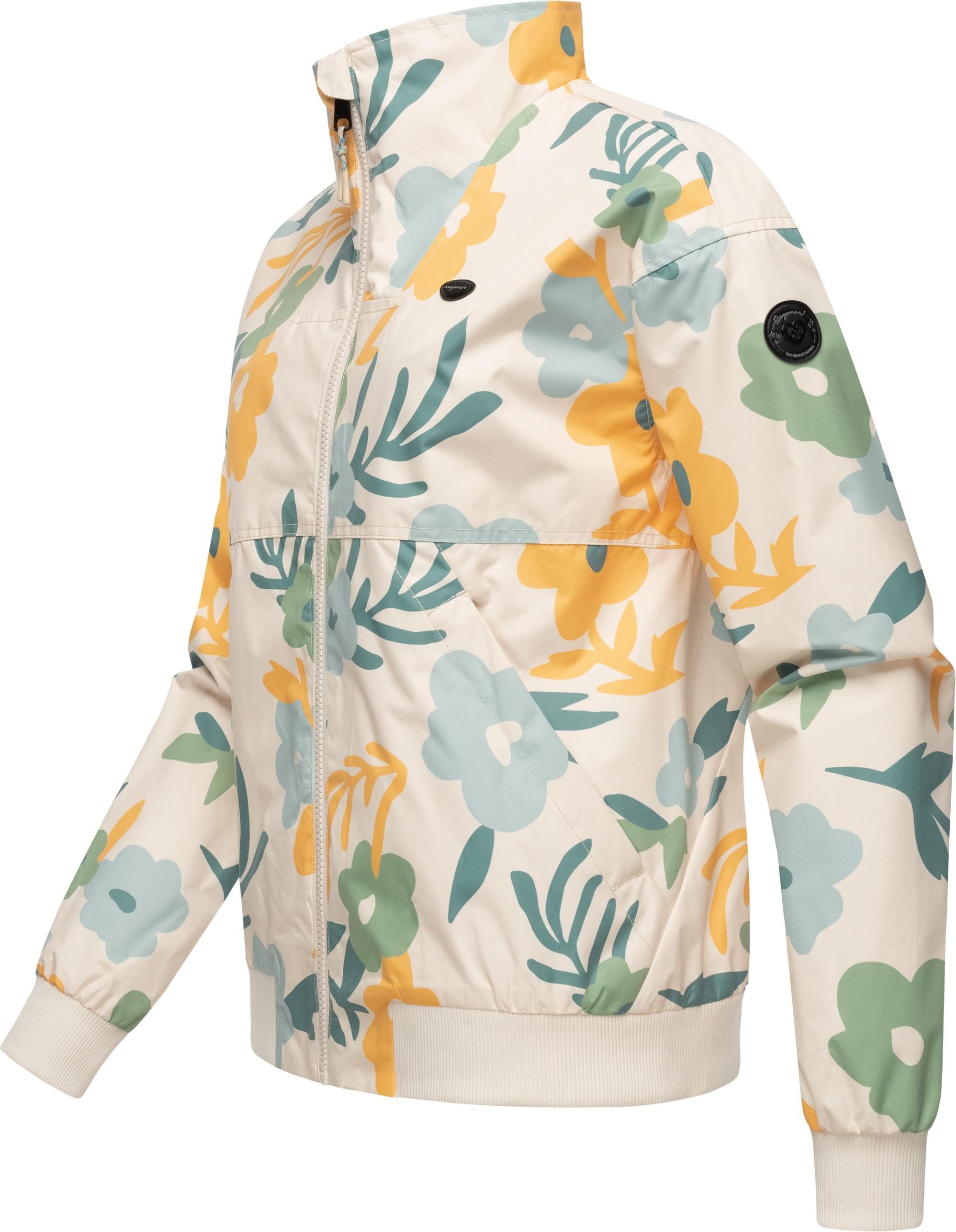Ragwear Outdoorjacke Goona Print Wasserdichte Übergangsjacke mit modischem günstig online kaufen