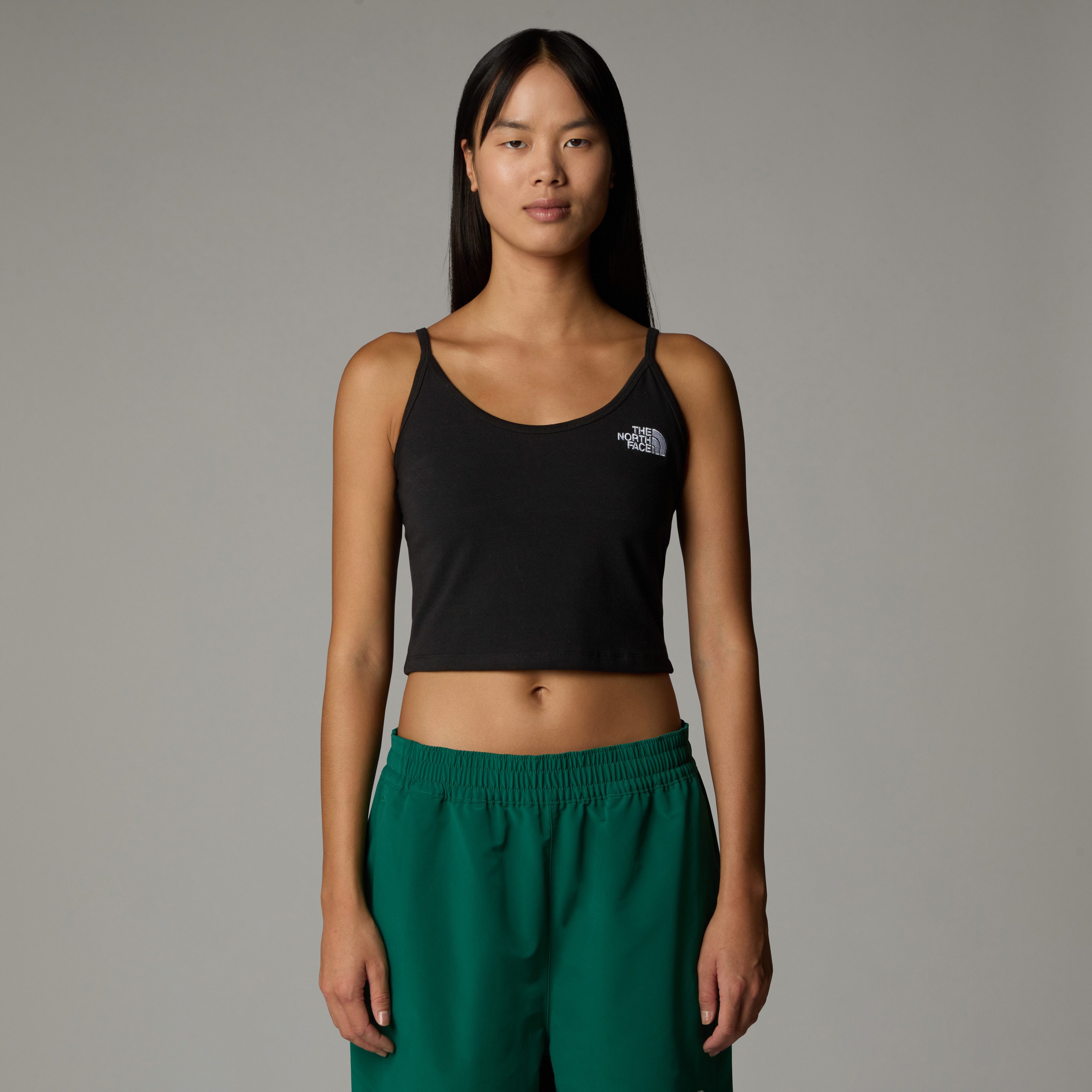 The North Face Tanktop Kurzgeschnittenes Tank Top für Damen kurzgeschnitten, sportlicher Stil, aus Baumwollmix