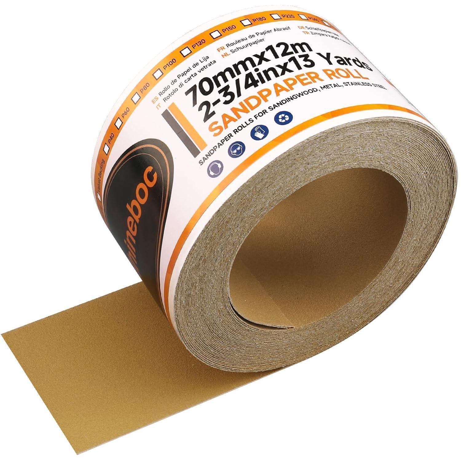Schleifpapier Schleifpapier Rolle Körnung 150 Selbstklebend Körnung 150