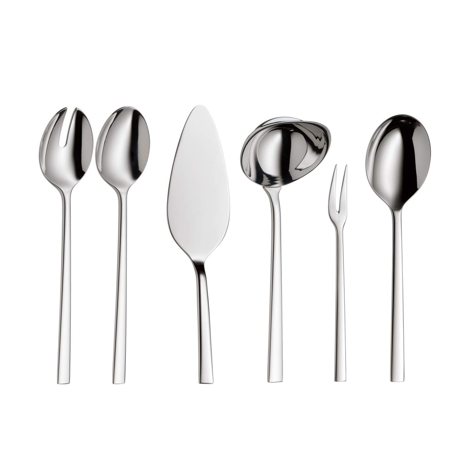 WMF Besteck-Set Sonic Besteck-Set, 66-teilig, Cromargan protect® (66-tlg), 12 Personen, Cromargan protect