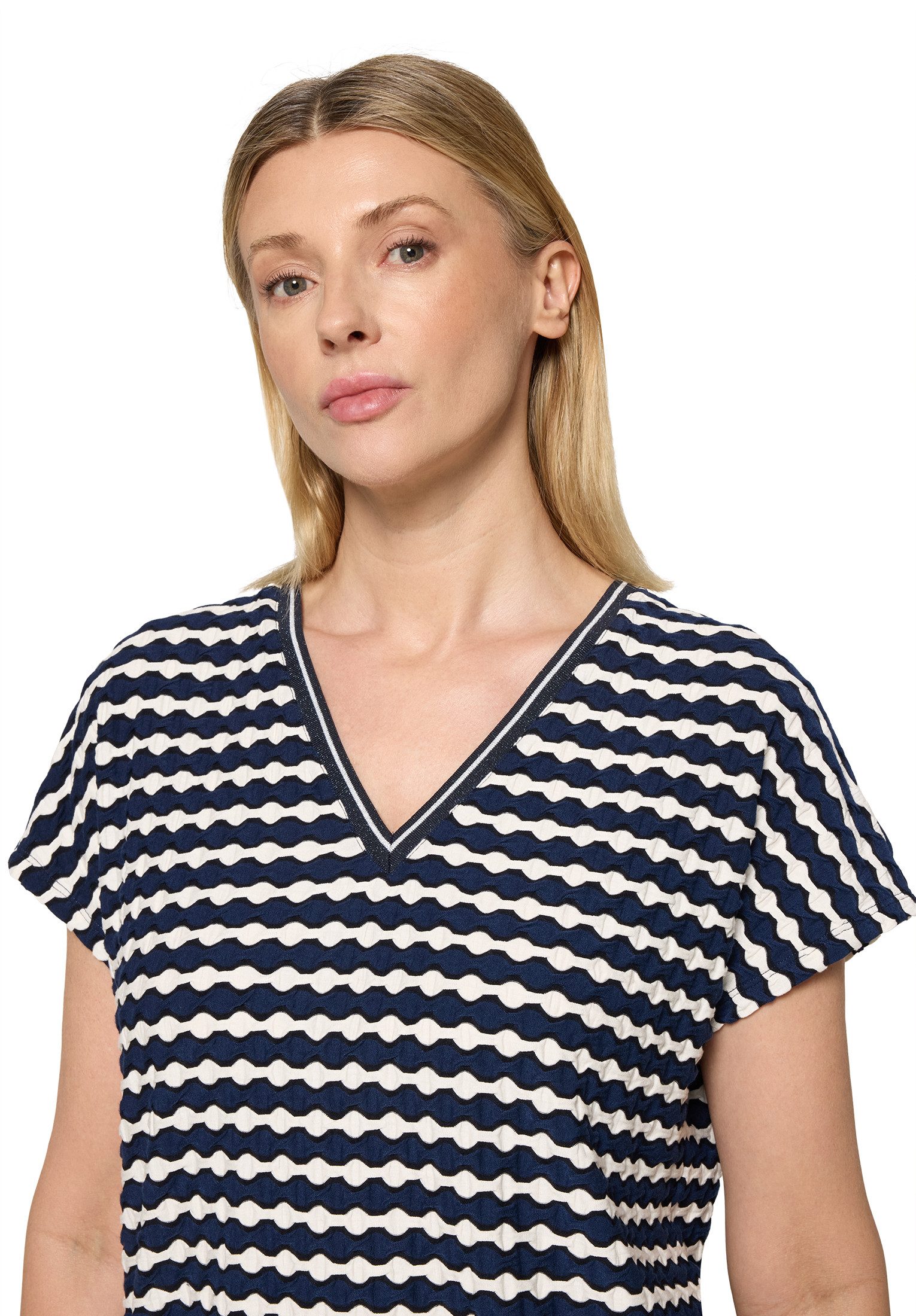 Betty Barclay Kurzarmshirt Damen mit Tunnelzug (1-tlg)