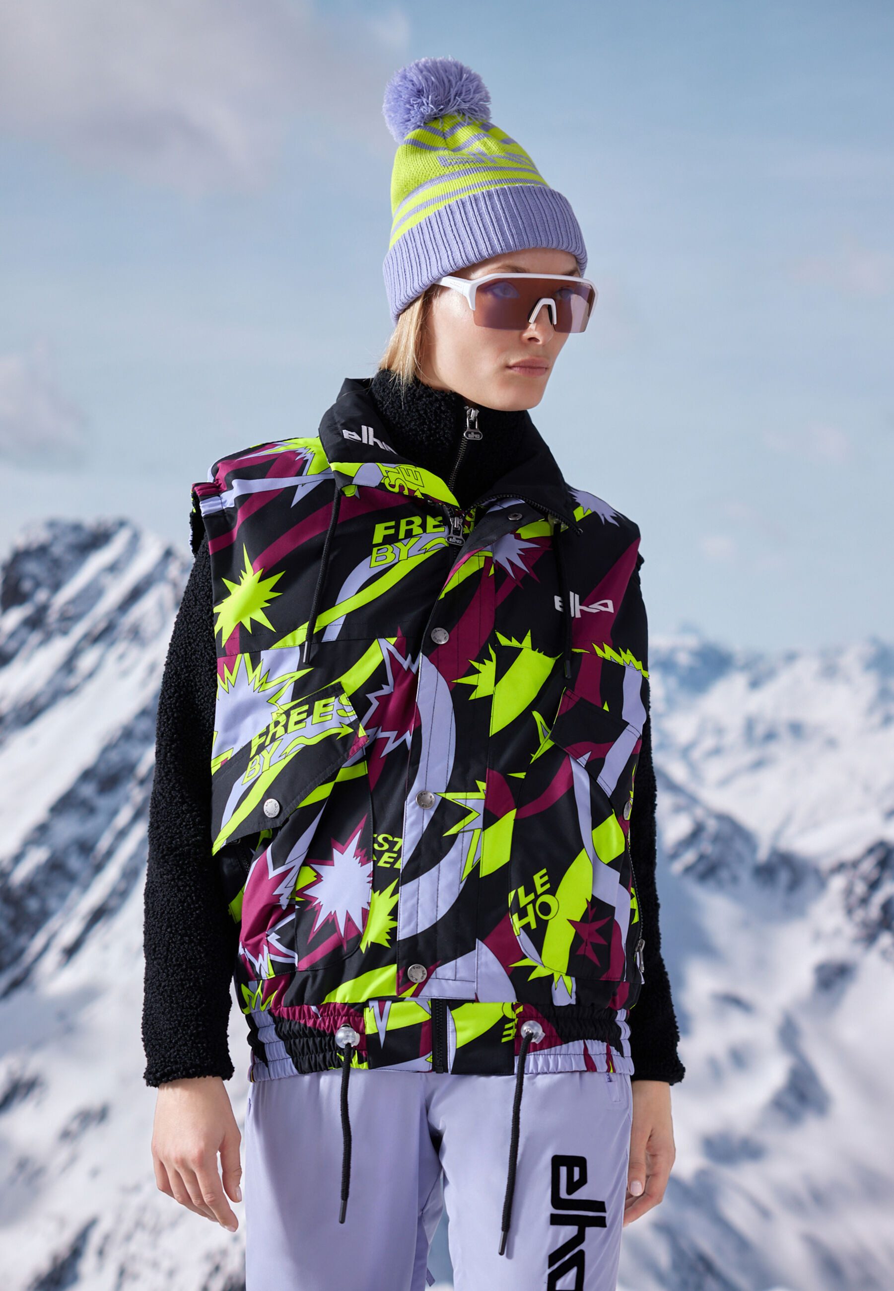 Elho Funktionsweste Verbier 89 Oversized, wetterfest und atmungsaktiv