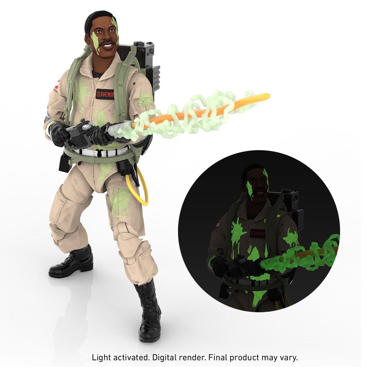 Hasbro Actionfigur Ghostbusters Plasma Series 2021 Glow-in-the-Dark Winston Zeddemore 15