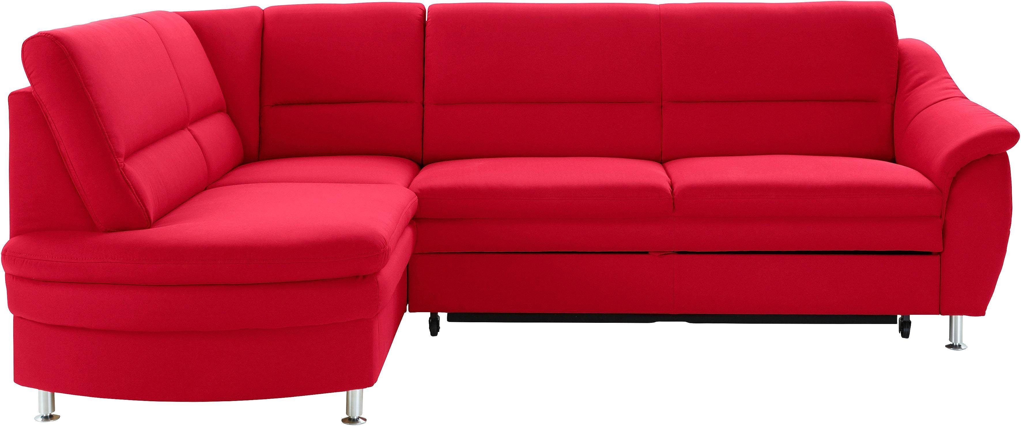 sit&more Ecksofa Cardoso L-Form, mit Federkern, günstig online kaufen