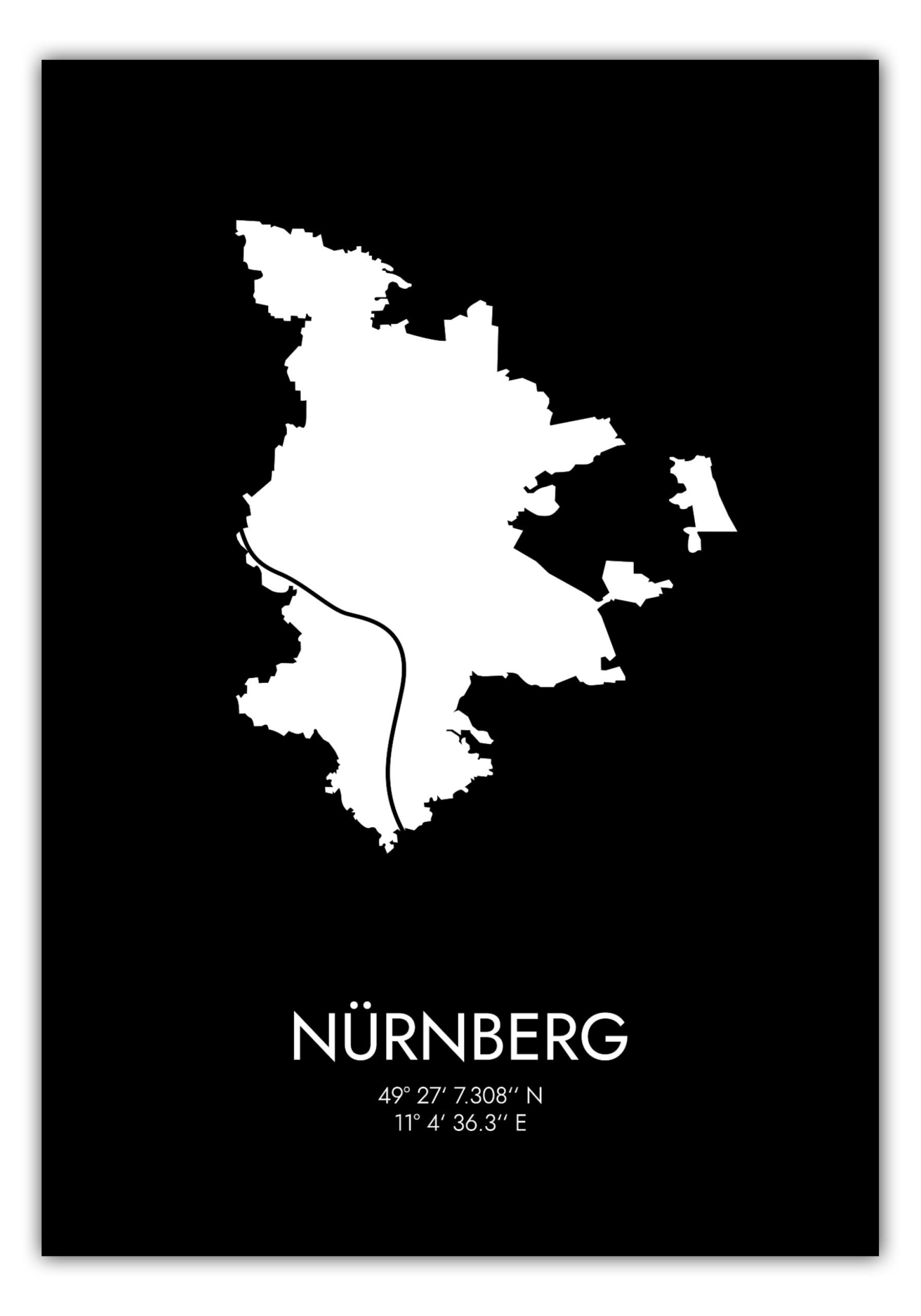 MOTIVISSO Poster Nürnberg Koordinaten #3