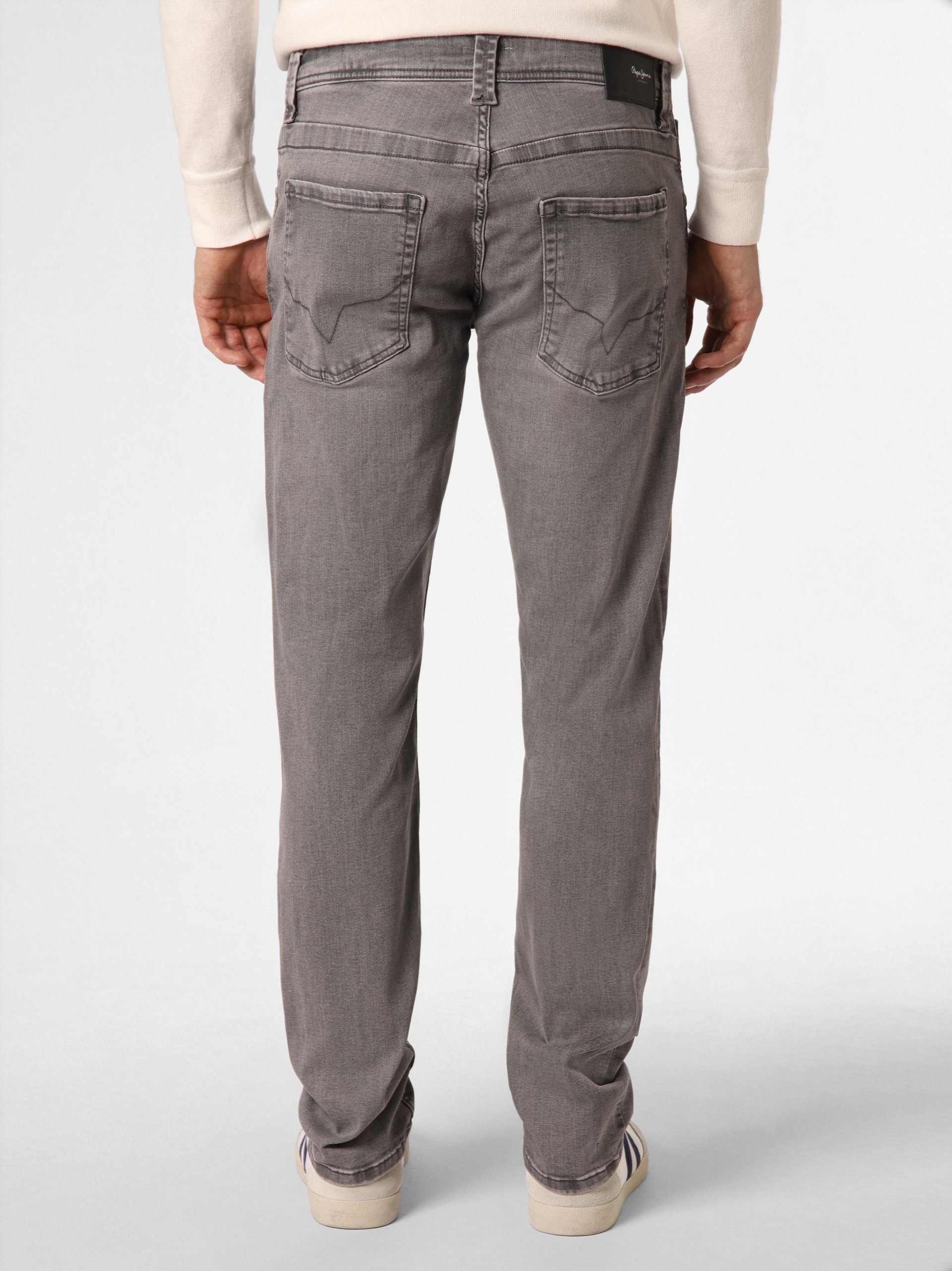 Jeans Stanley grau Tapered-fit-Jeans Pepe