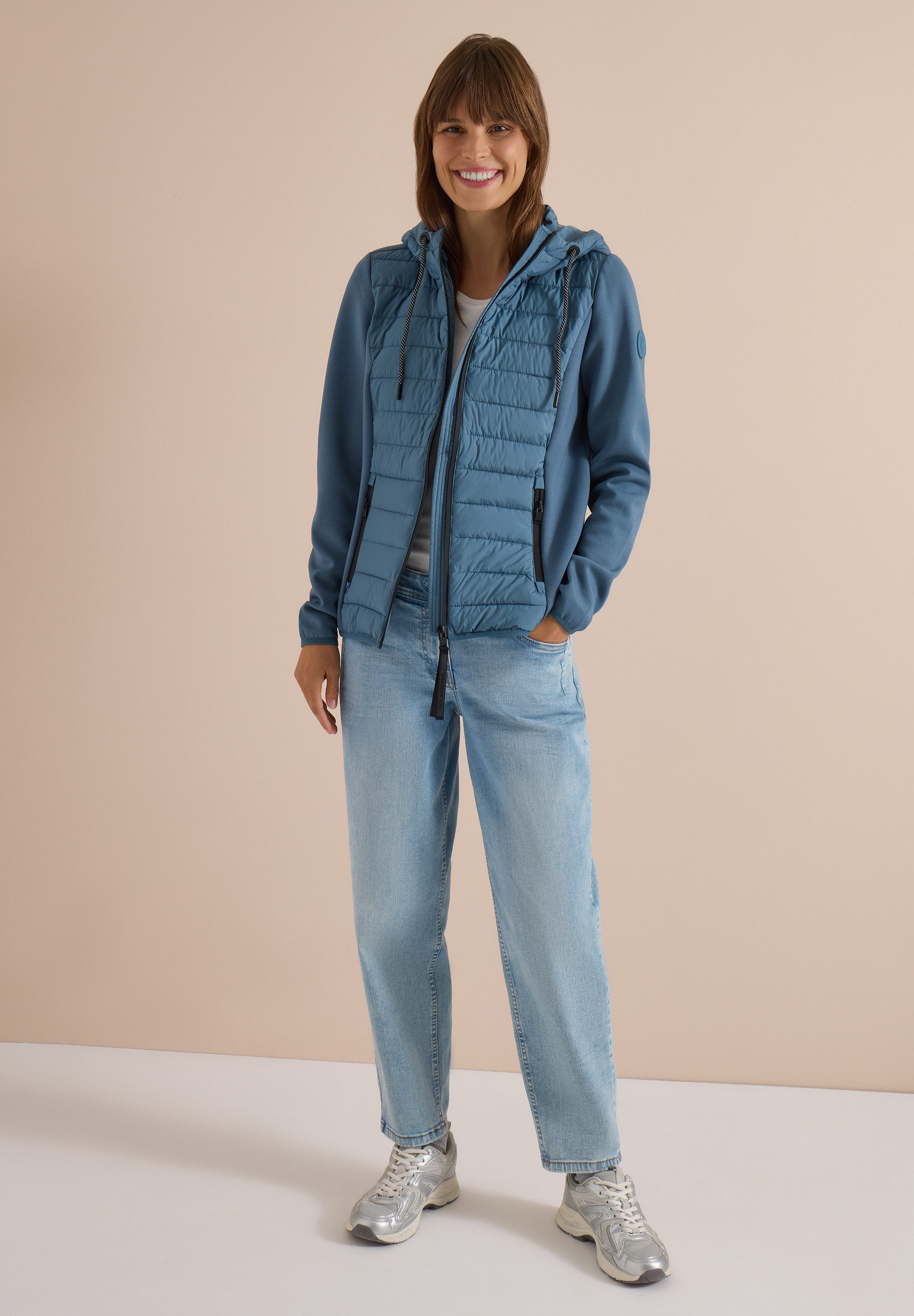 CECIL Outdoorjacke mit Kapuze mit Tunnelzugband