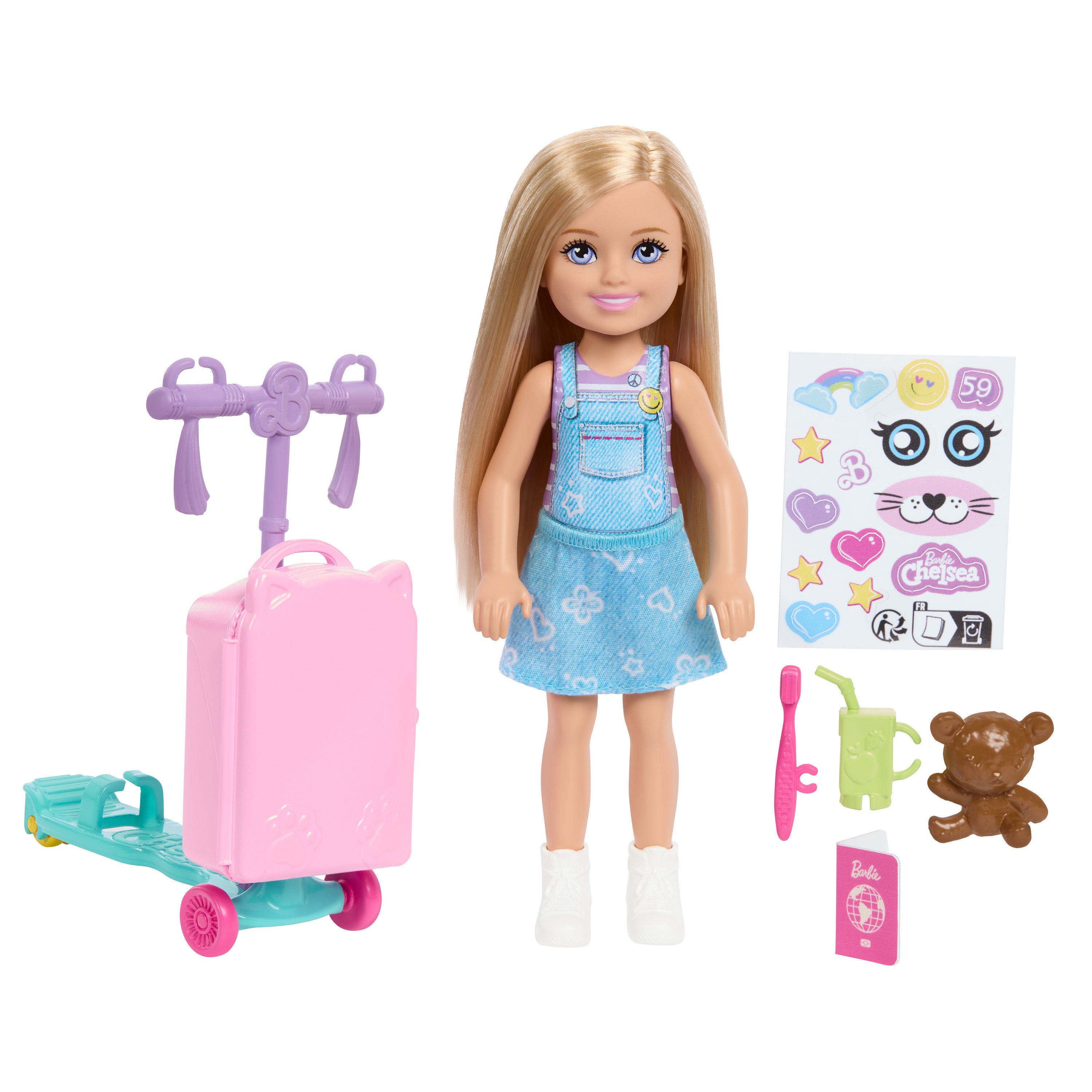 Barbie Anziehpuppe Barbie Reise Abenteuer Chelsea