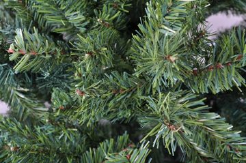 BURI Weihnachtsbaumkugel BURI® Weihnachtsbaum 180cm + 100er-Set Weihnachtsbaumkugeln rot (101 St)