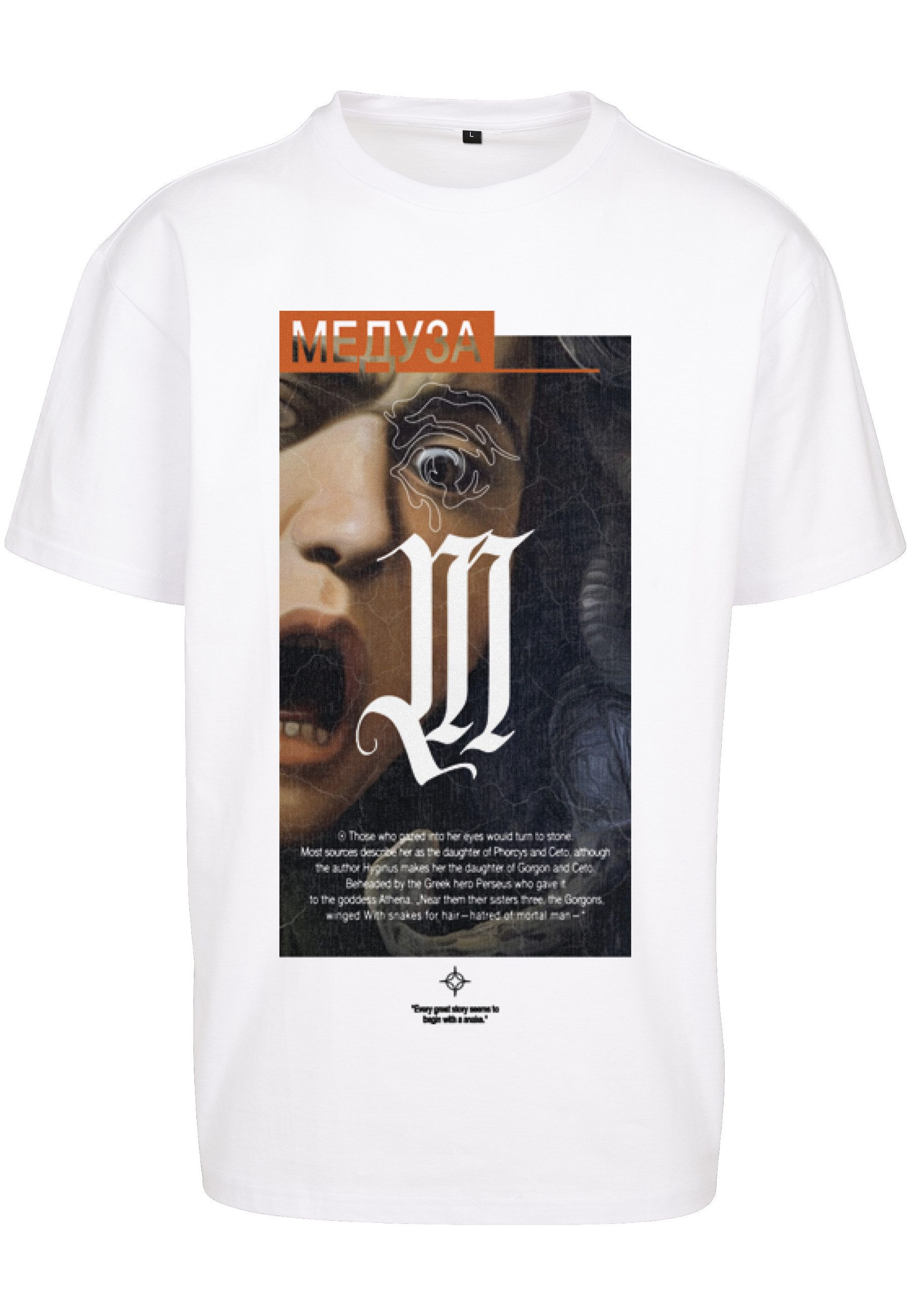 T-Shirt Upscale by Mister Tee Unisex Dusa Painting Oversize Tee