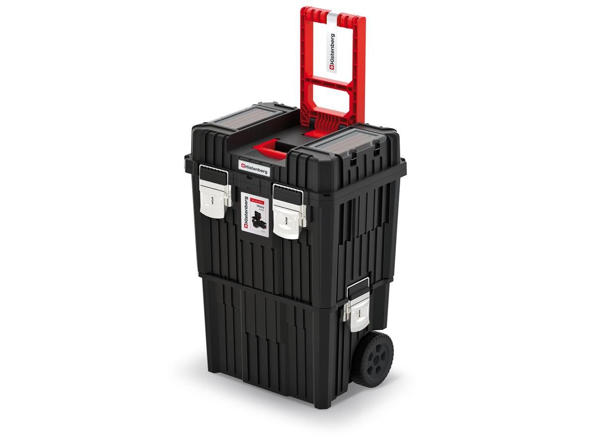 Kistenberg Werkzeugtrolley KHVWM (Komplett-Set, 3in1), 450 x 360 x 640 mm, mit gummierteren Rädern