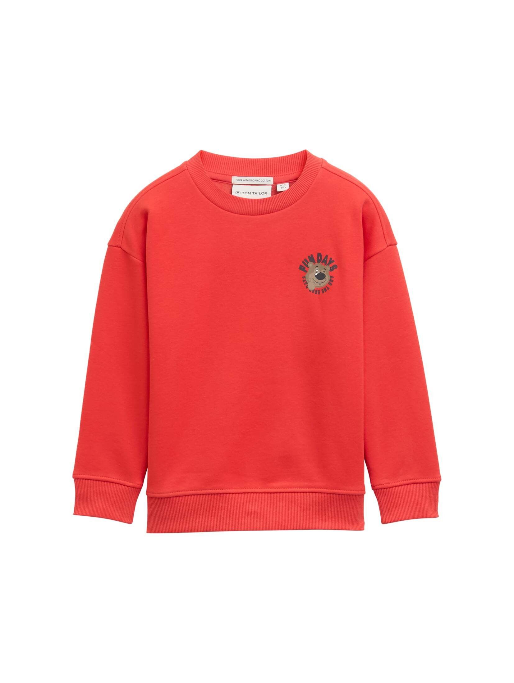 Sweatshirt Oversize Sweatshirt mit Print