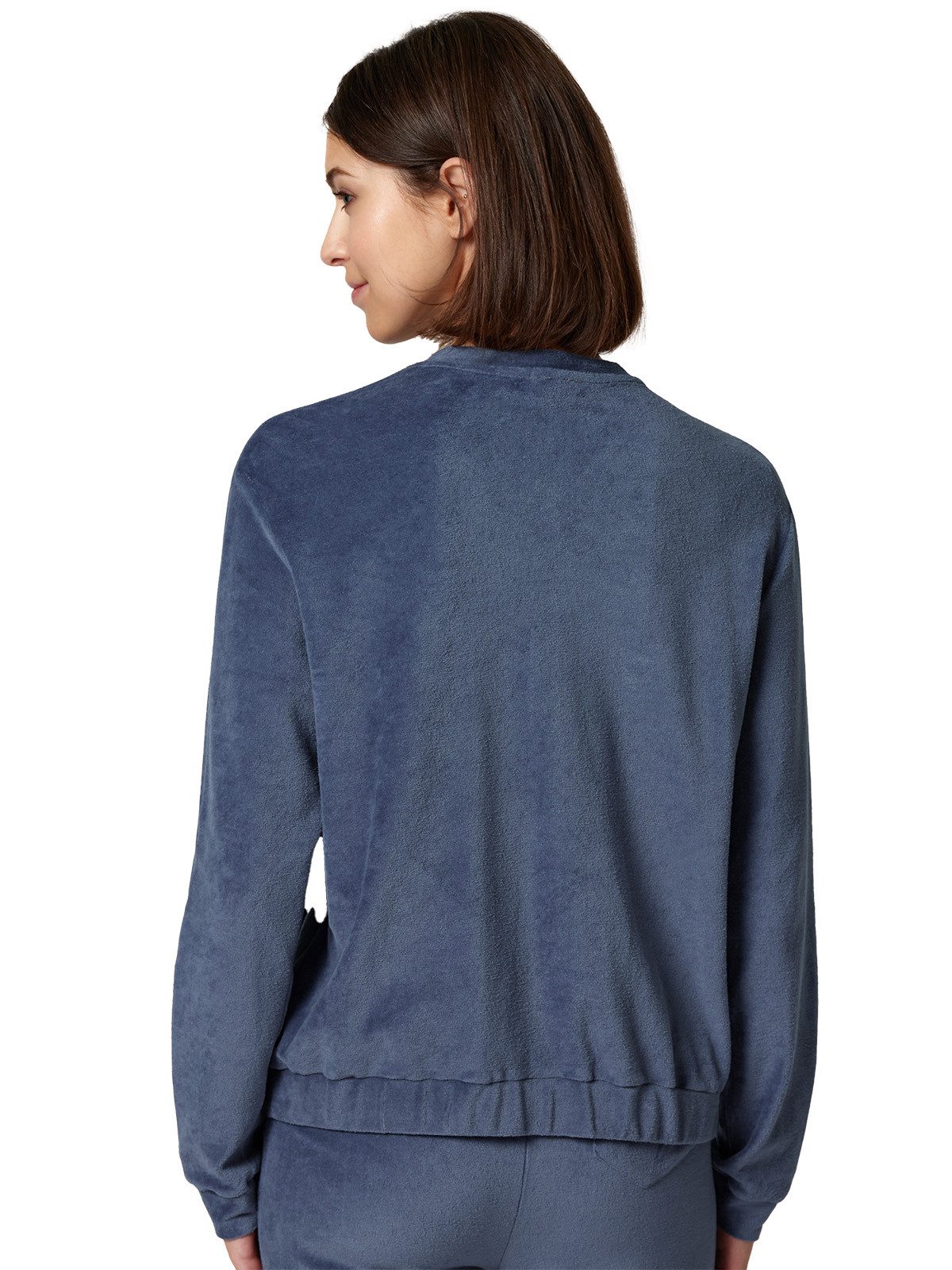 HUBER Trainingsjacke Damen Lounge Jacke hautnah Night Basic Selection (Stück, 1-St) -
