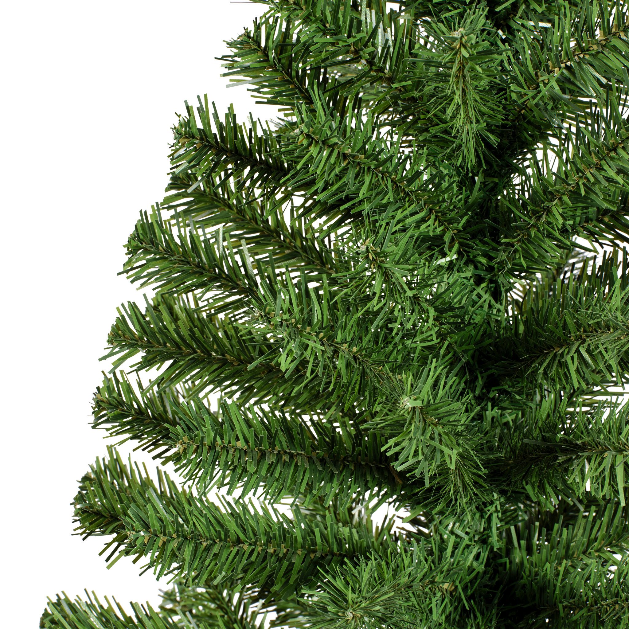 Kaemingk Künstlicher Weihnachtsbaum, Tannenbaum künstlich im Jutesack 90cm grün