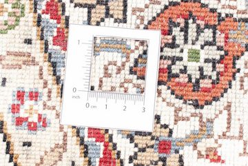 Orientteppich Perser - Täbriz rund - 150 x 150 cm - mehrfarbig, morgenland, rund, Höhe: 10 mm, Wohnzimmer, Handgeknüpft, Einzelstück mit Zertifikat