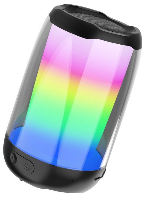 Onestyle Soundcolor-01 Bluetooth-Speaker (Bluetooth, A2DP, AVRCP, HSP, HFP, AVTDP, Beleuchtungseffekte, Hochauflösender Klang)