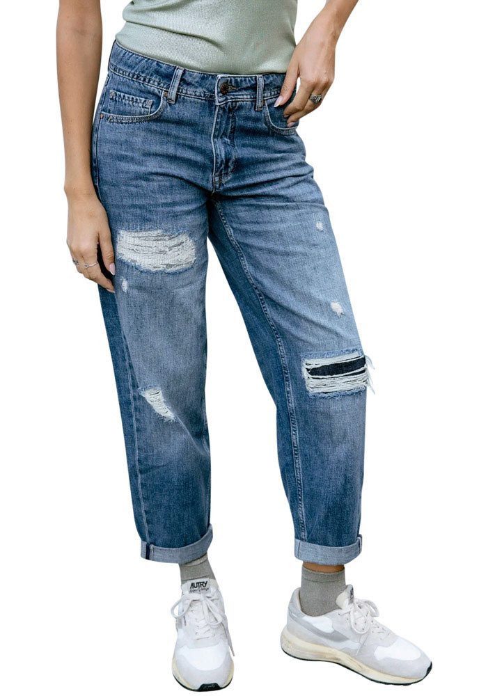 Freeman T. Porter Boyfriend-Jeans Maeva Denim - Damenjeans - Jeans günstig online kaufen