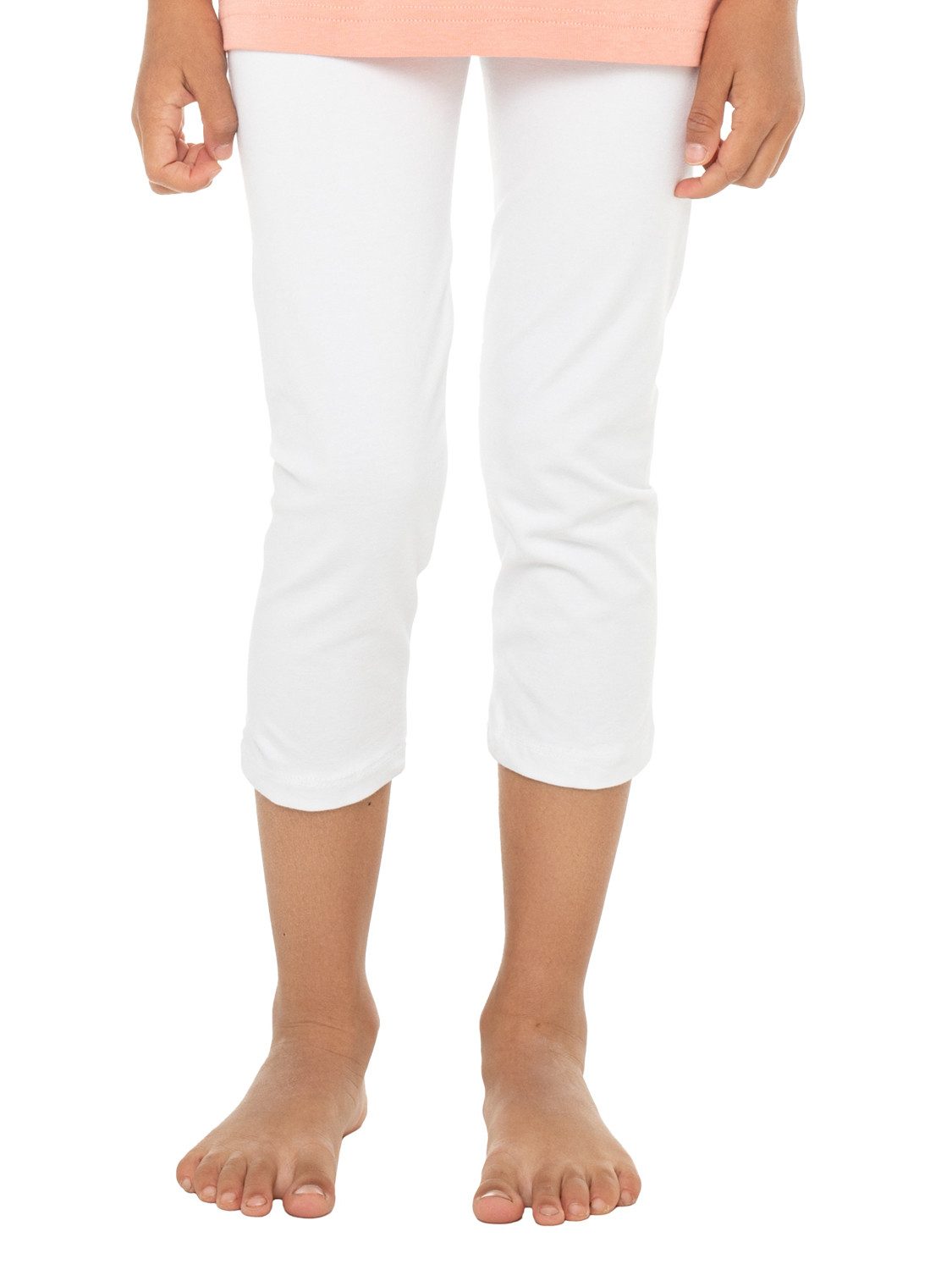 celodoro 3/4-Leggings Kinder Leggings (3/4 Capri) Stretch-Jersey Hose aus Baumwolle