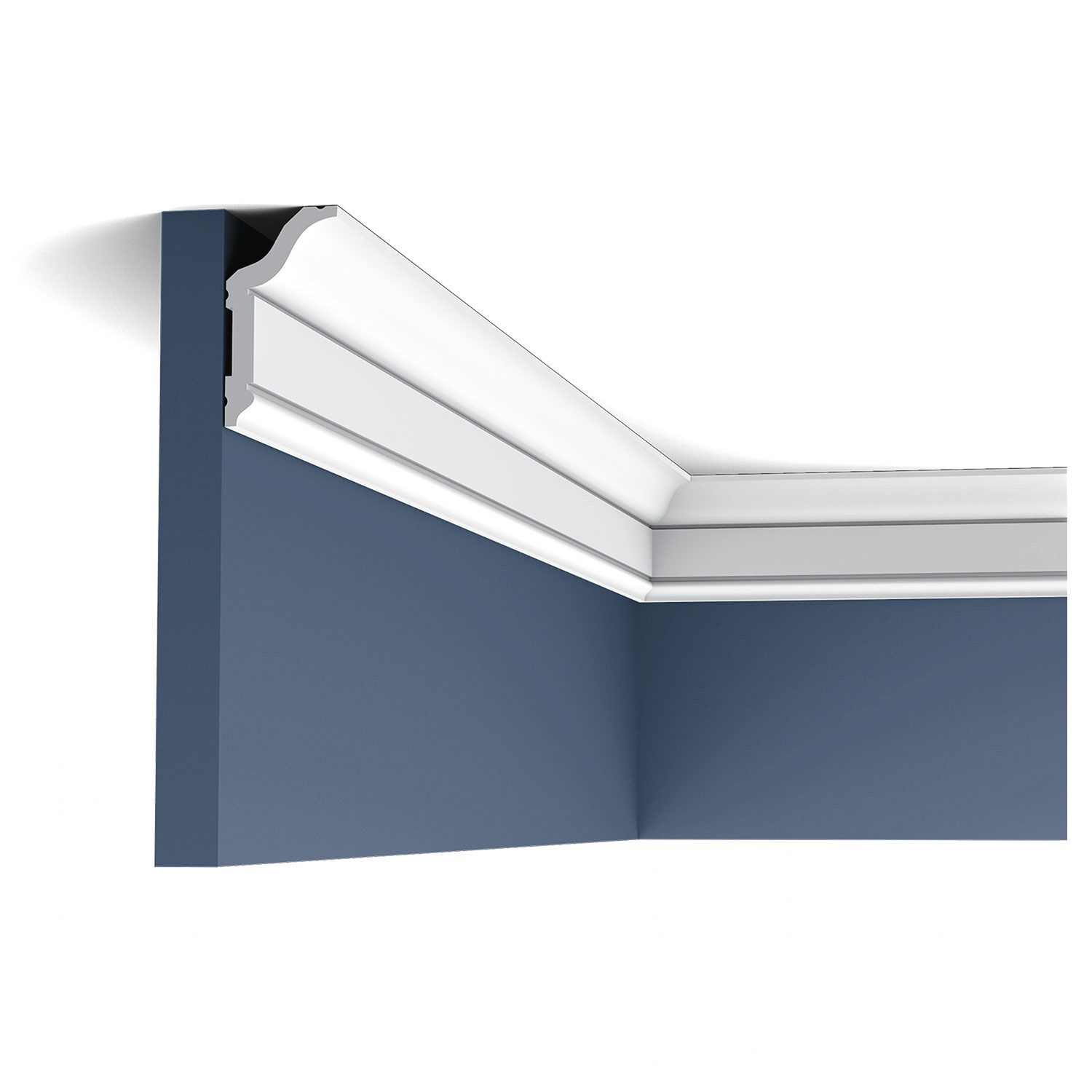 Orac Decor Eckprofil CX141 Stuck Kanten-Eckleiste Decken-Wand-Profil Zierleiste 2 m (Profilleiste, 1-St., Stuckleiste, Eckleiste, Deckenleiste, Zierleiste, 2 m), Profilleiste