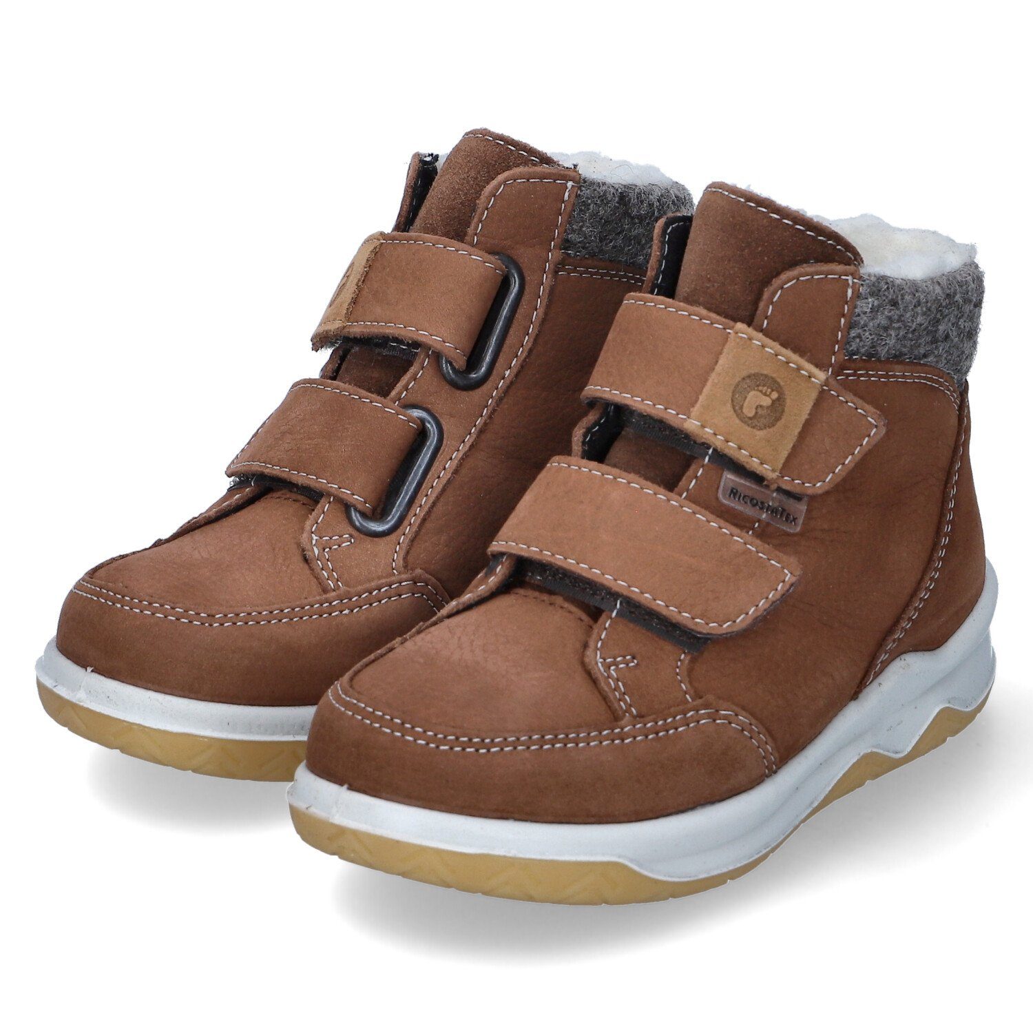 Ricosta Winterstiefeletten LUAN Stiefelette curry/grau (270)