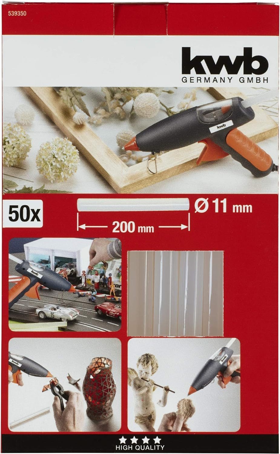 kwb Werkzeugset 50-Klebesticks 11 x 200 mm SB, 5393-50 Klebesticks günstig online kaufen